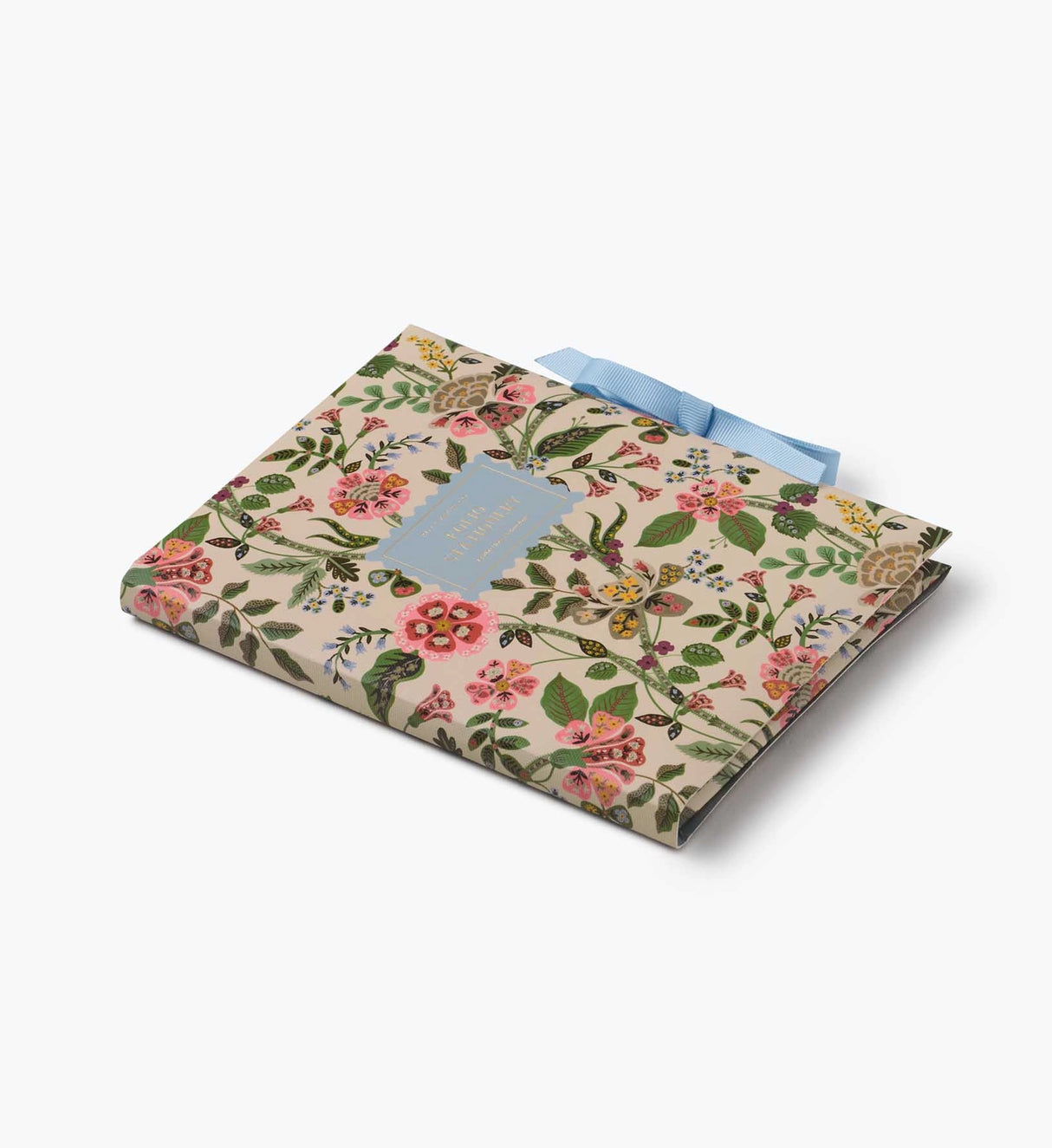 A prettier stationery stash, perfect for writing on the go. Printed with Gracie florals in three elegant colorways, this folio-style set includes 12 notecards with matching envelopes, tucked inside a coordinating folder with a ribbon-tie closure.