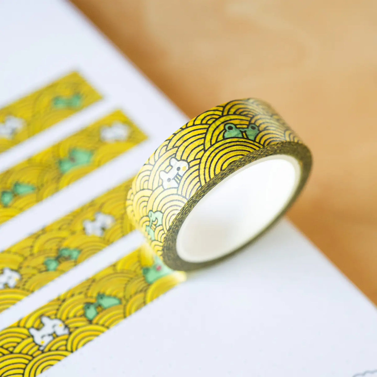 Robot Dance Battle Ramen Time Washi Tape