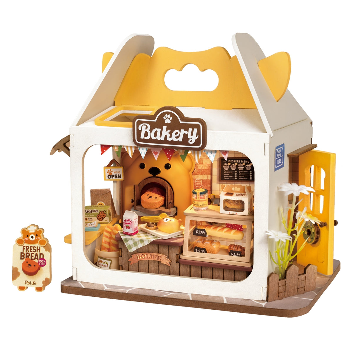 Teddy's Breadbox Diy Miniature House - Food Box Shop