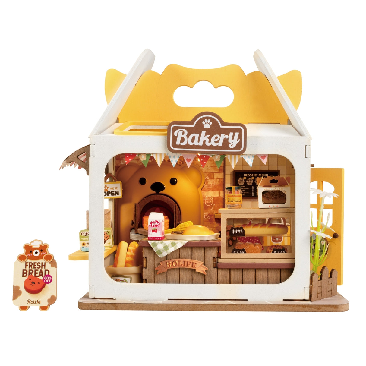 Teddy's Breadbox Diy Miniature House - Food Box Shop