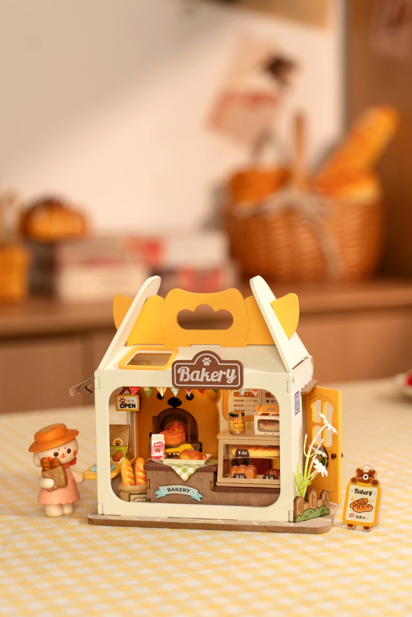 Teddy's Breadbox Diy Miniature House - Food Box Shop