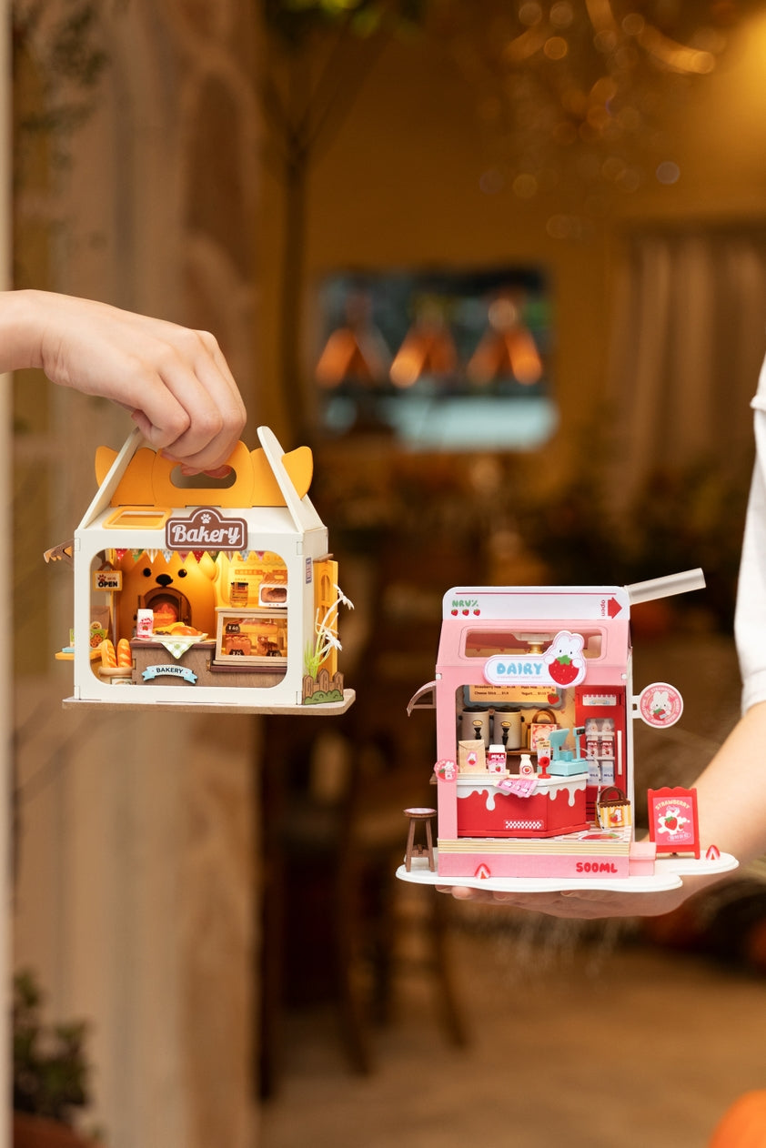 Teddy's Breadbox Diy Miniature House - Food Box Shop