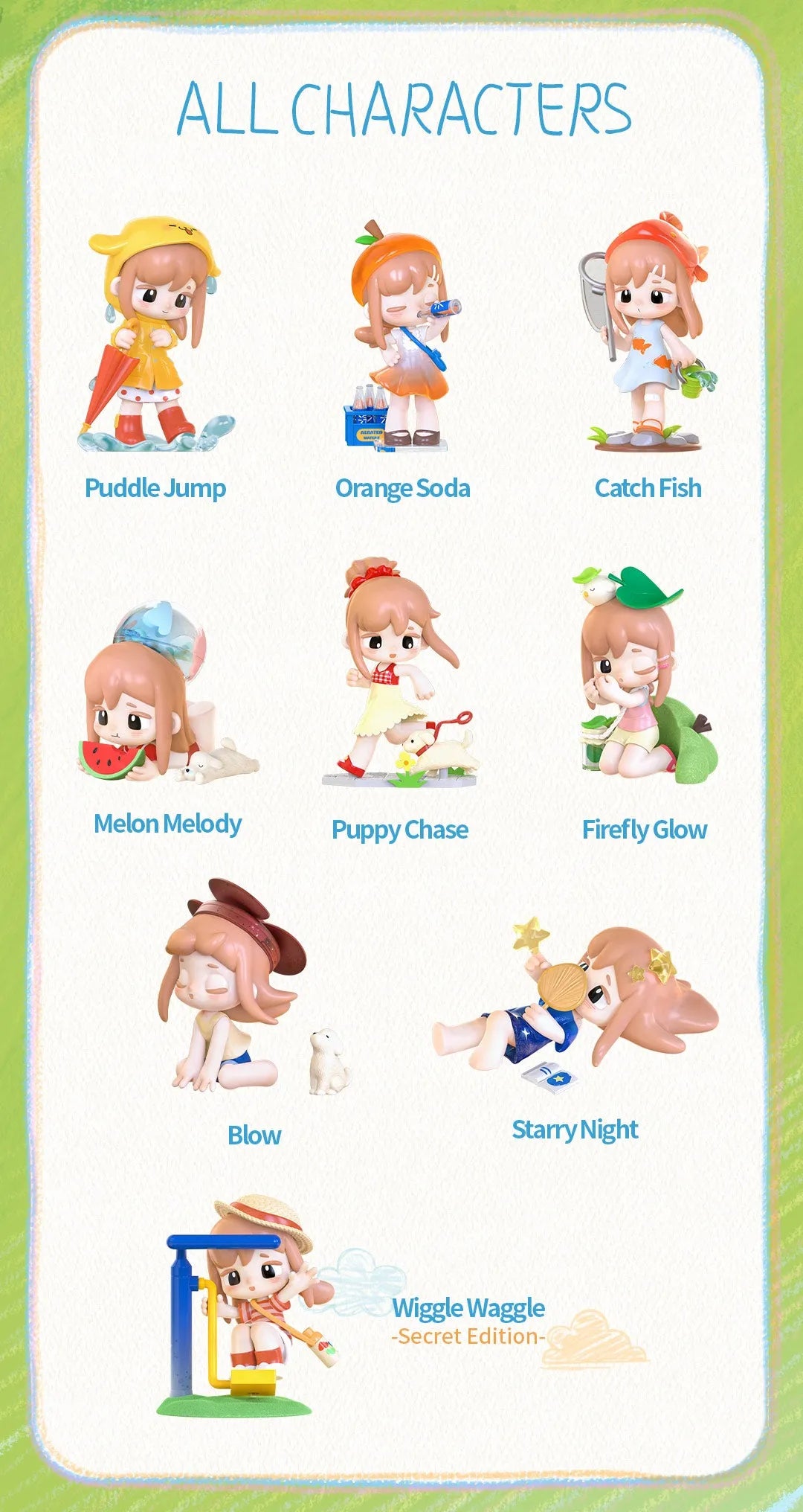 Yozco Mood Diary Surprise Figure Dolls Blind Box