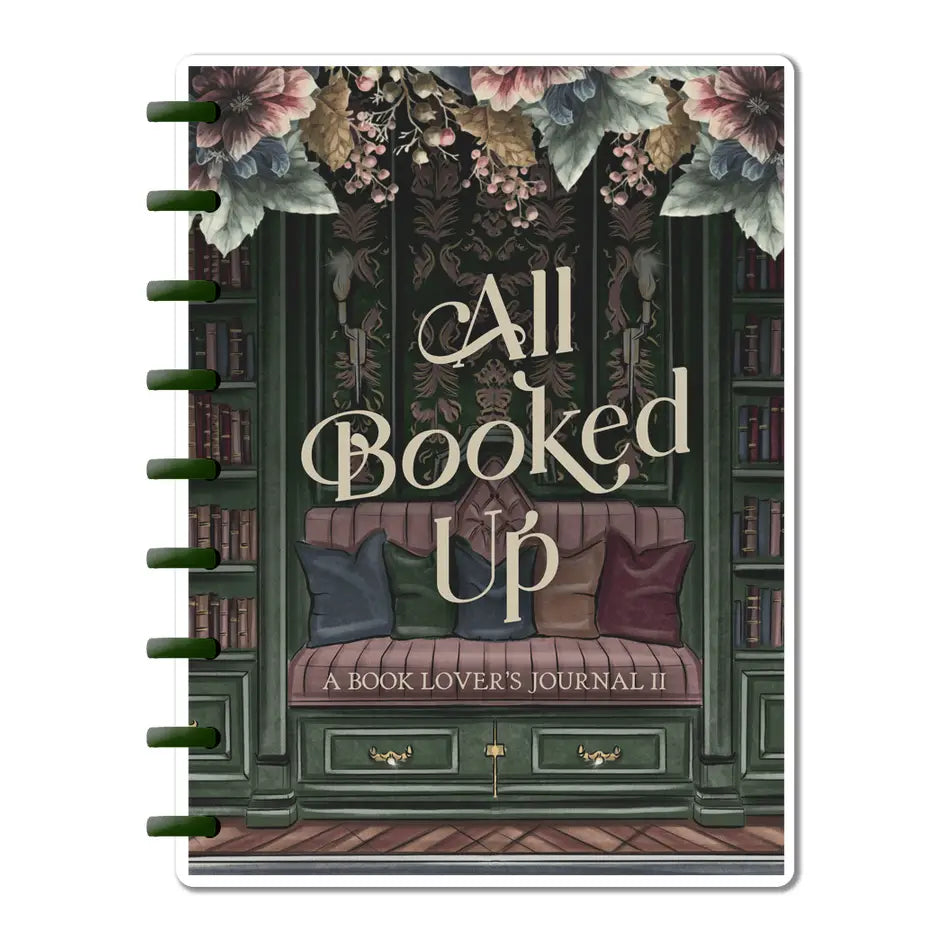 Step into the world of classic literature with the Dark Academia All Booked Up Journal. Perfect as a book journal, reading planner, or book planner, it’s designed for those who love the charm of old libraries and the allure of Dark Academia. Capture your reading lists, reflections, goals, and inspirations in this elegant companion that blends style with function. Enhance your literary journey with every page.
Track Your Reading Journey: The Book List section allows you to document titles, authors, genres,