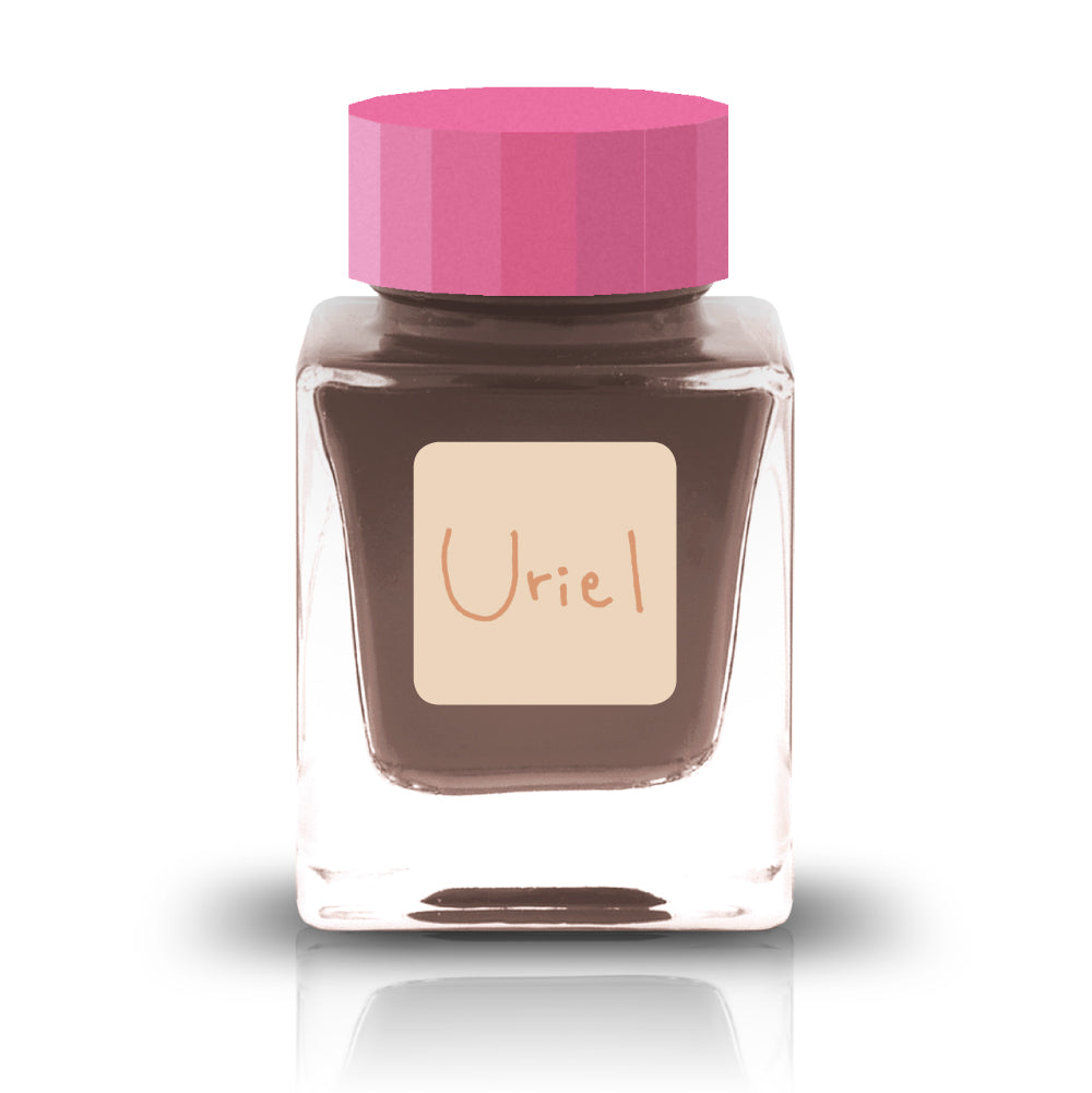 TONO & LIMS Fixation Rose Color Collection
Uriel Ink
The Rose Color Collection is an extension of the Fixation Collection and features pastel waterproof fountain pen inks. The colors featured in this collection are inspired by garden roses.
RGB: 239, 195, 175
Pale Yellow
30ml
Waterproof Pigment