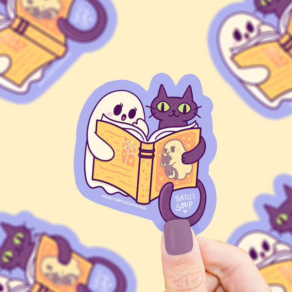 Scary stories are a lot more fun when you're reading them with a friend by your side!