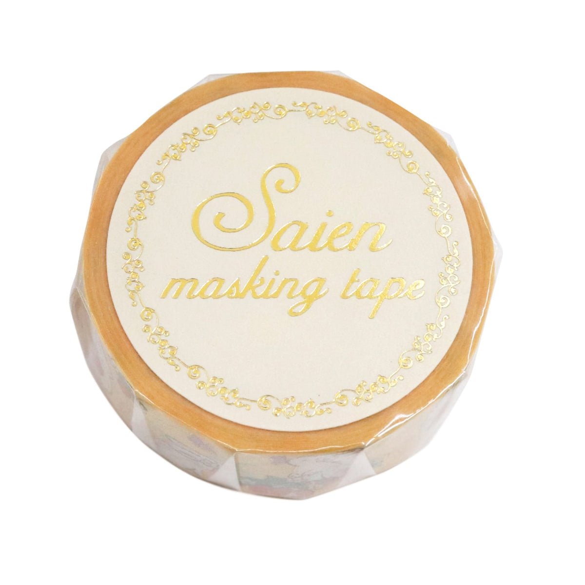 SAIEN Masking Tape Strawberry and Rabbit Washi Tape