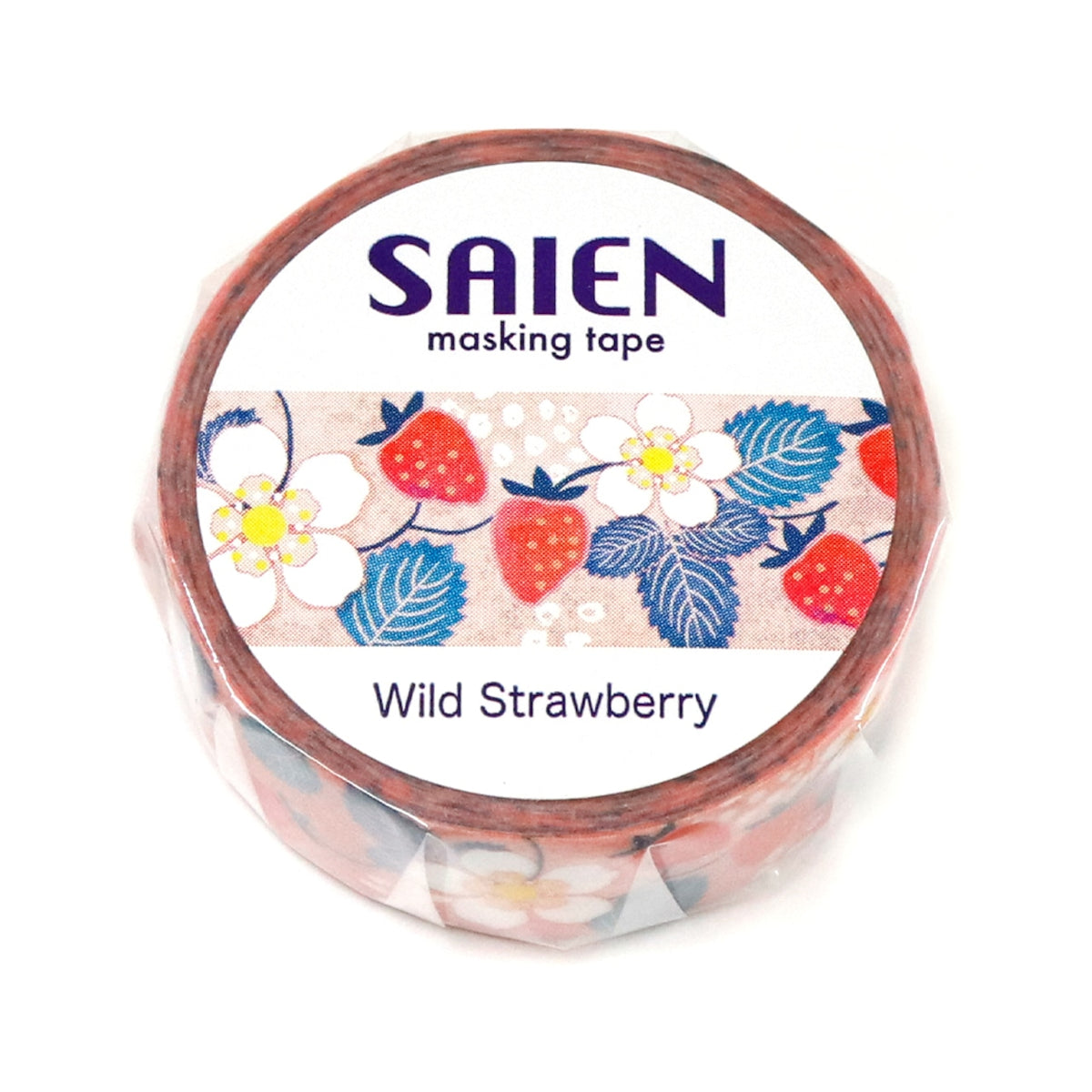 SAIEN Washi Tape - Wild Strawberry (UR-0220)