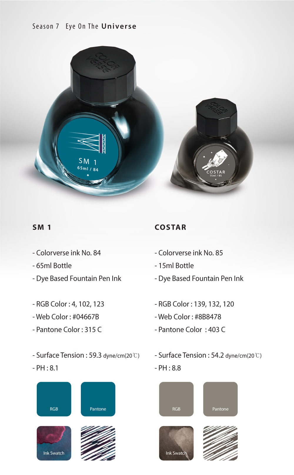 Colorverse Ink Season 7 - SM 1 & Costar - Eye on the Universe