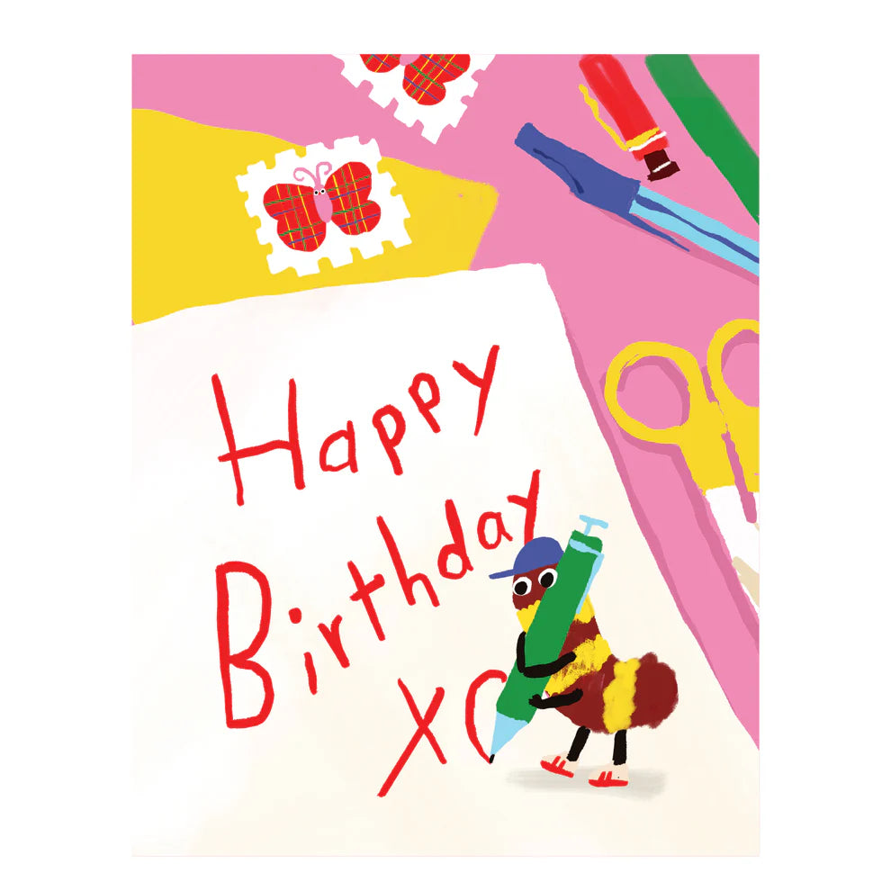 Our first Stationery Store Day cards!
A greeting card featuring artwork by Karen Schipper.
Blank inside
Includes 1 card
Artwork property of Karen Schipper