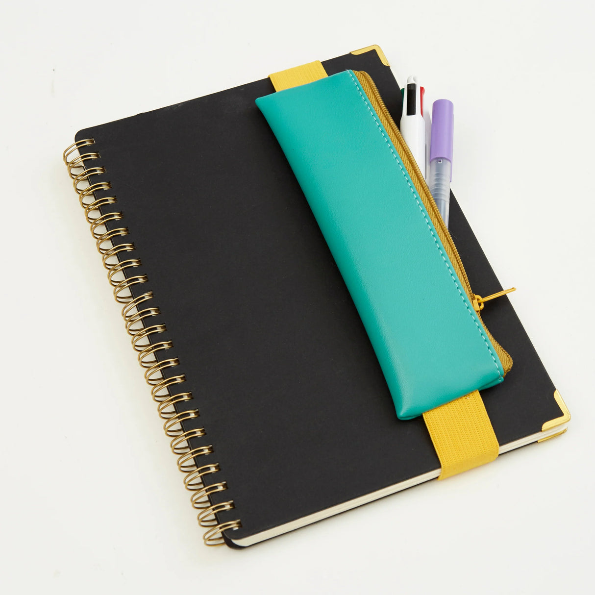 Elastic Band Pencil Pouch