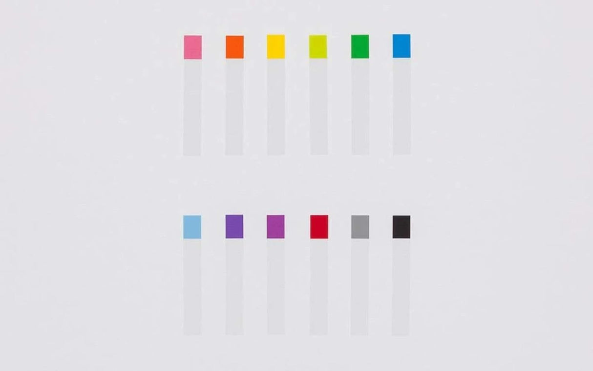 Stalogy Thin Sticky Notes 12 Colors