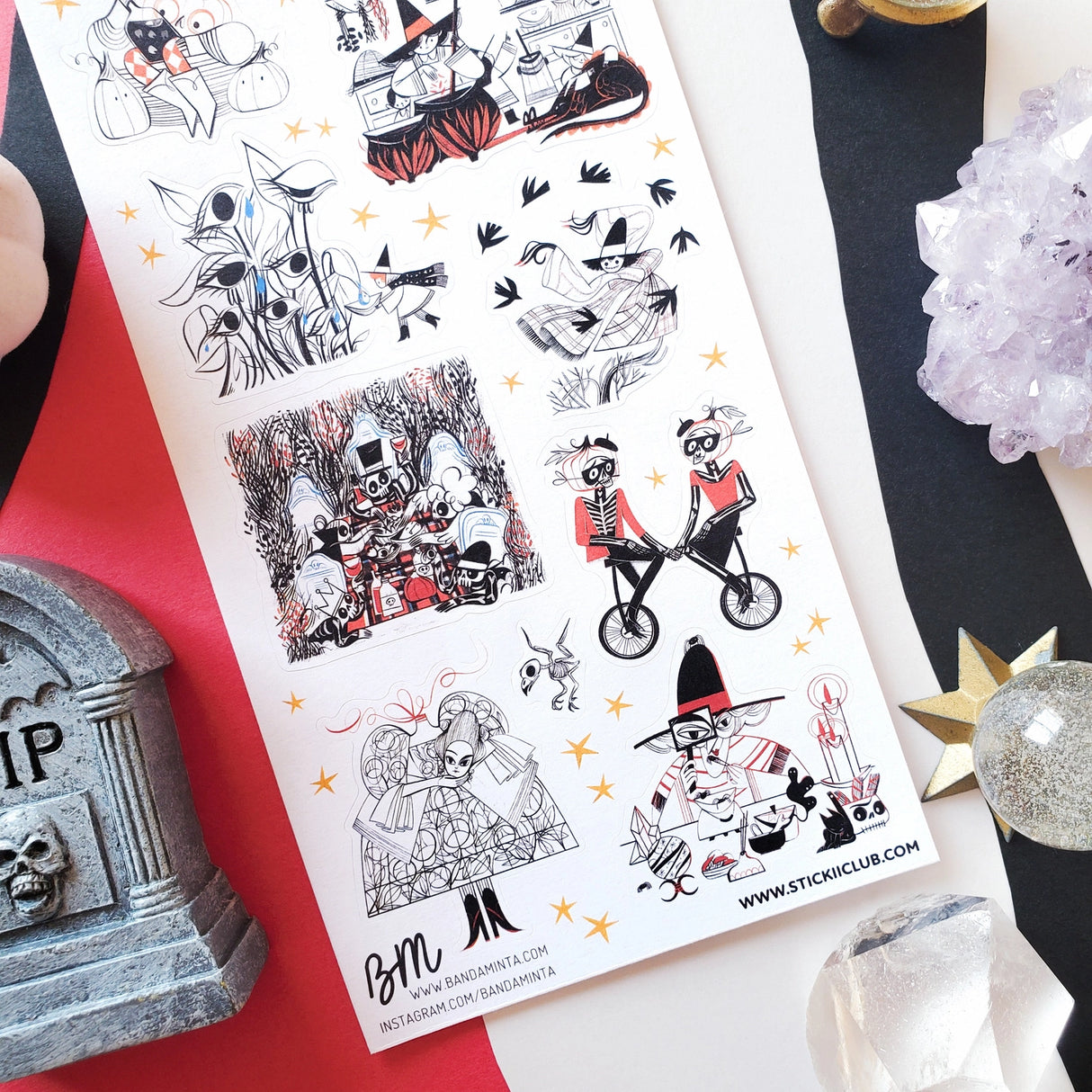 STICKII - Spooky Season Picnic Sticker Sheet