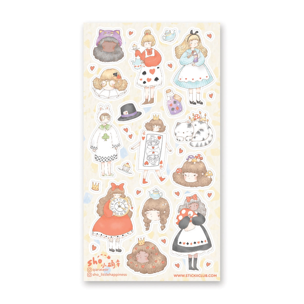 STICKII Adorable Wonderland Sticker Sheet