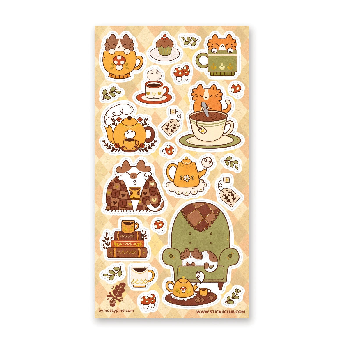 STICKII Cozy Cats Sheet
🐱🫖 As @bymossypine’s cozy cats show, comfort is key while reading. With steaming cups, yummy treats, and a warm blanket, they’re as snug as a bug in a rug, enjoying the most purr-fect evening curled up in their living room with their cherished books. When they get a bit sleepy, they simply drift off for a sweet little cat nap.