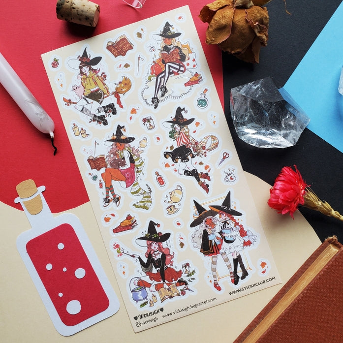 STICKII Crafty Coven Sticker Sheet