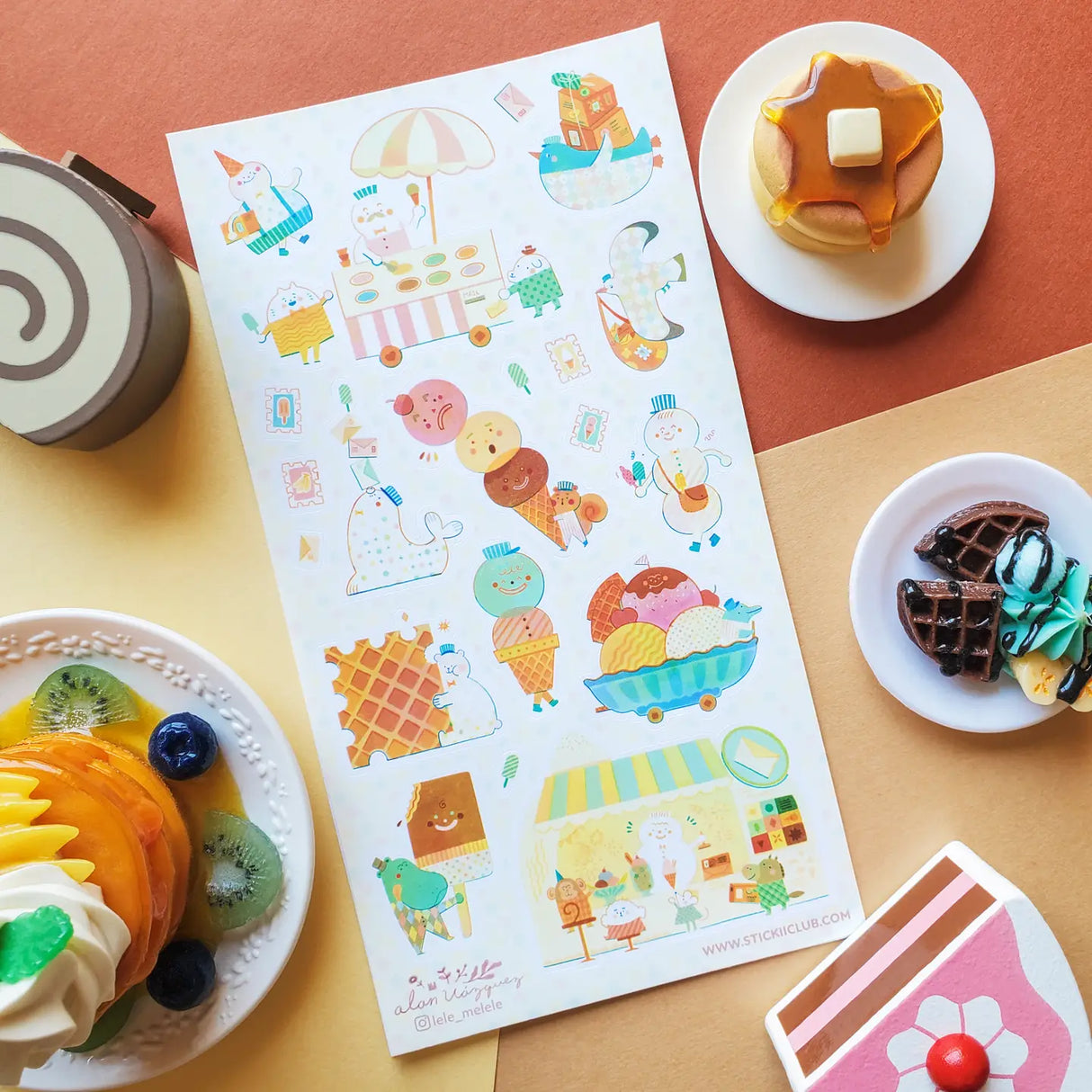 STICKII The Sweet Post Sticker Sheet