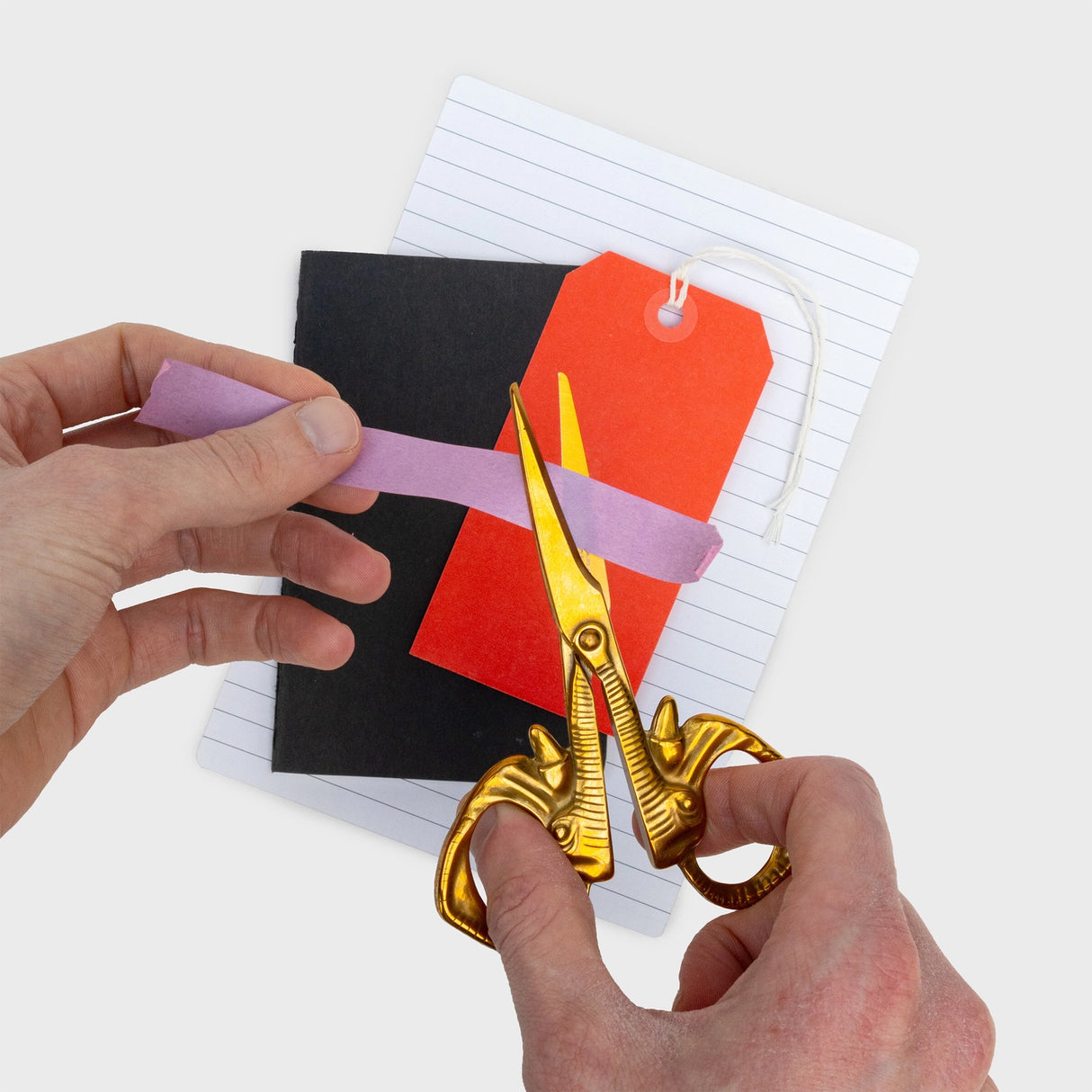 Big, bold, and beautifully designed — these No Bull! Jumbo Scissors are shaped like an elephant, combining strength, precision, and a touch of wild charm. With sharp stainless steel blades and a brass-plated finish, they’re perfect for everything from crafts to haircuts — and guaranteed to stand out on any desk or dressing table.