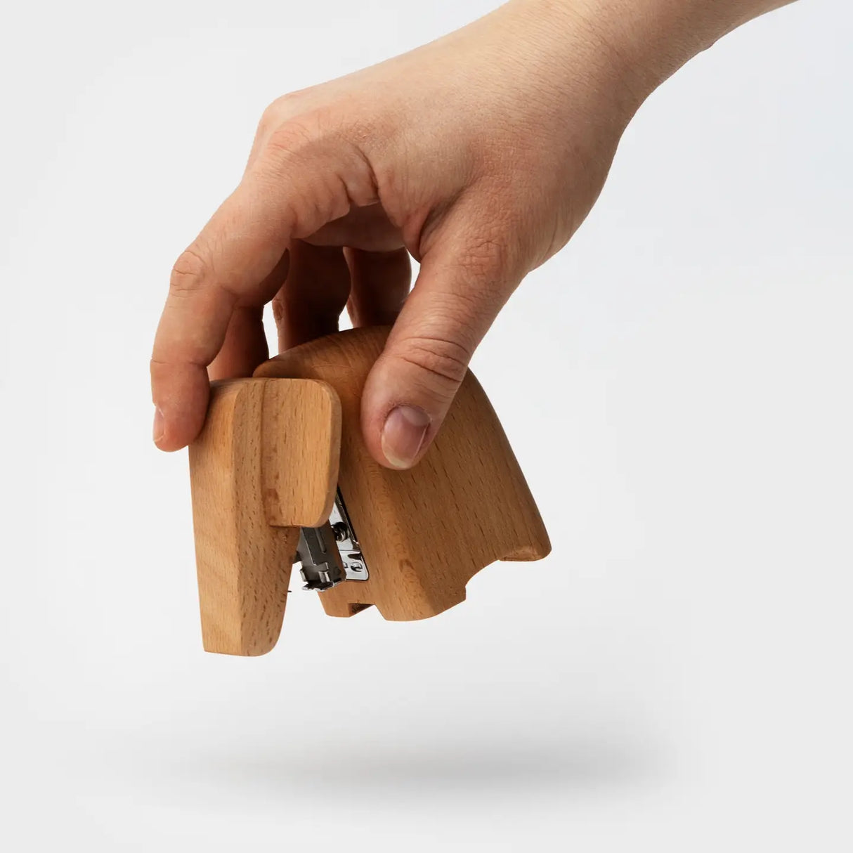 SUCK UK Wooden Elephant Stapler - Small (Baby)
Charming elephant shaped wooden staplers. Bring some character to your desk. Stands proudly upright and adds instant personality to your workspace, practical and sculptural. Made from sustainably grown beech wood. Presented in simple kraft card boxes. Accessories for people who care what their environment looks like. And perhaps a reminder to care about the environment at large?
Baby: Mini Staples No.10 (10/4mm)
Made from sustainably grown beech wood.
Stapler