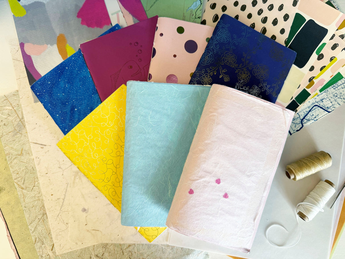 Saddle Stitched Journals with Dorkys Ramos