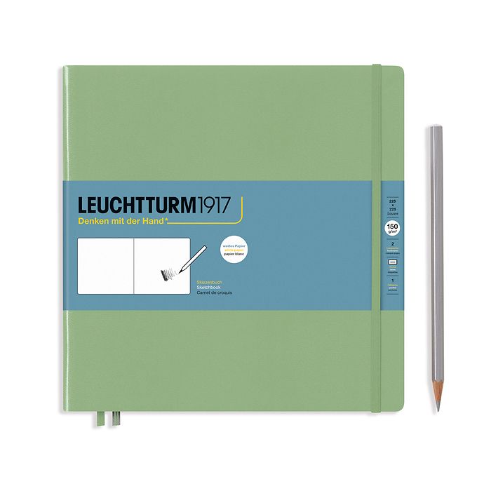 Leuchtturm1917 Sage Square Hardcover Sketchbook