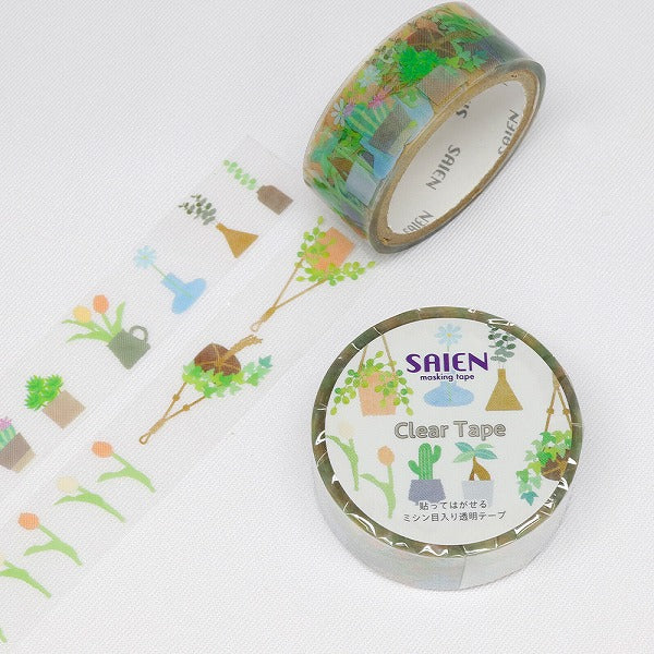 Plants PET Clear Tape