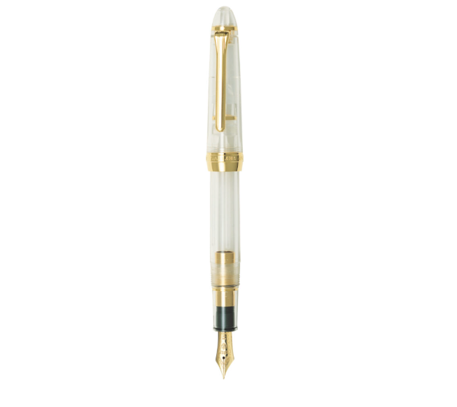 Sailor 1911S Fountain Pen - Transparent - Gold Trim