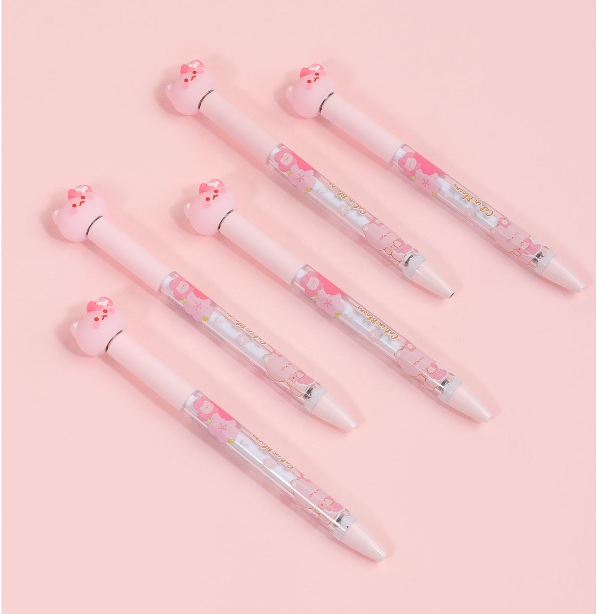 Sakura Cat Spinning Gel Pen