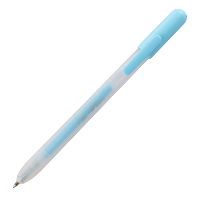 A gel ink ballpoint pen with a fluffy and bright pastel color. It can be drawn on a wide range of colors. The thick ball diameter of 0.8mm makes it easy for children to handle, and the text and illustrations are easy to see clearly. The sweet and cute colors are perfect for writing letters, notebooks, profile books, etc.!
0.8mm
1 pen included
Retractable 