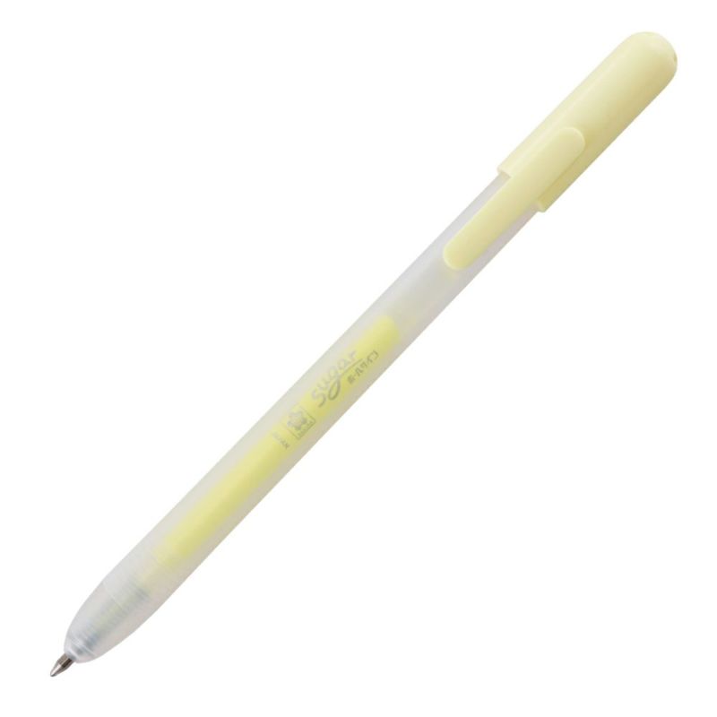 A gel ink ballpoint pen with a fluffy and bright pastel color. It can be drawn on a wide range of colors. The thick ball diameter of 0.8mm makes it easy for children to handle, and the text and illustrations are easy to see clearly. The sweet and cute colors are perfect for writing letters, notebooks, profile books, etc.!
0.8mm
1 pen included
Retractable 