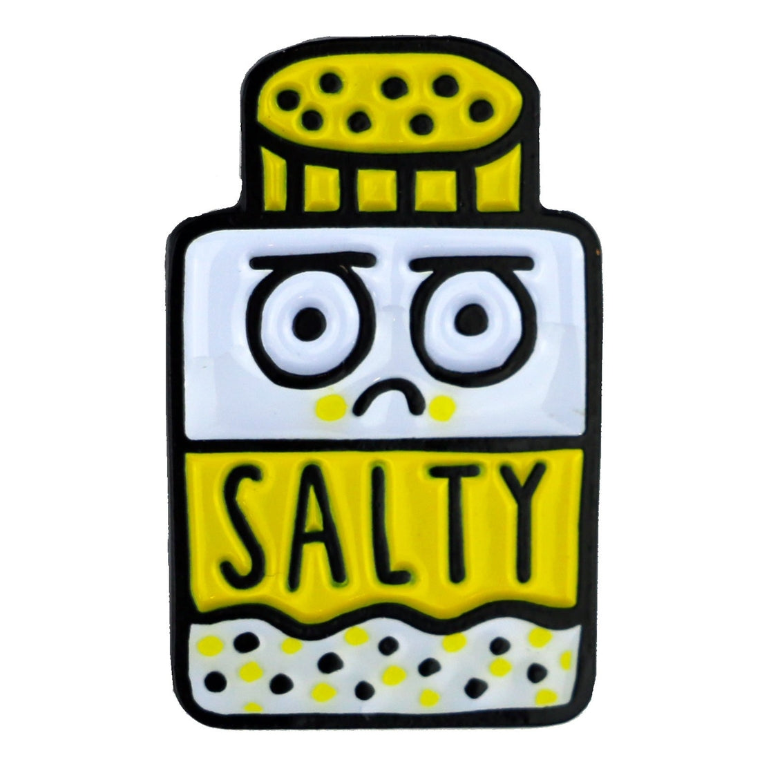 Salty Enamel Pin