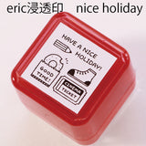 Sanby x Eric Small Things Pre-Inked Stamp Nice Holiday