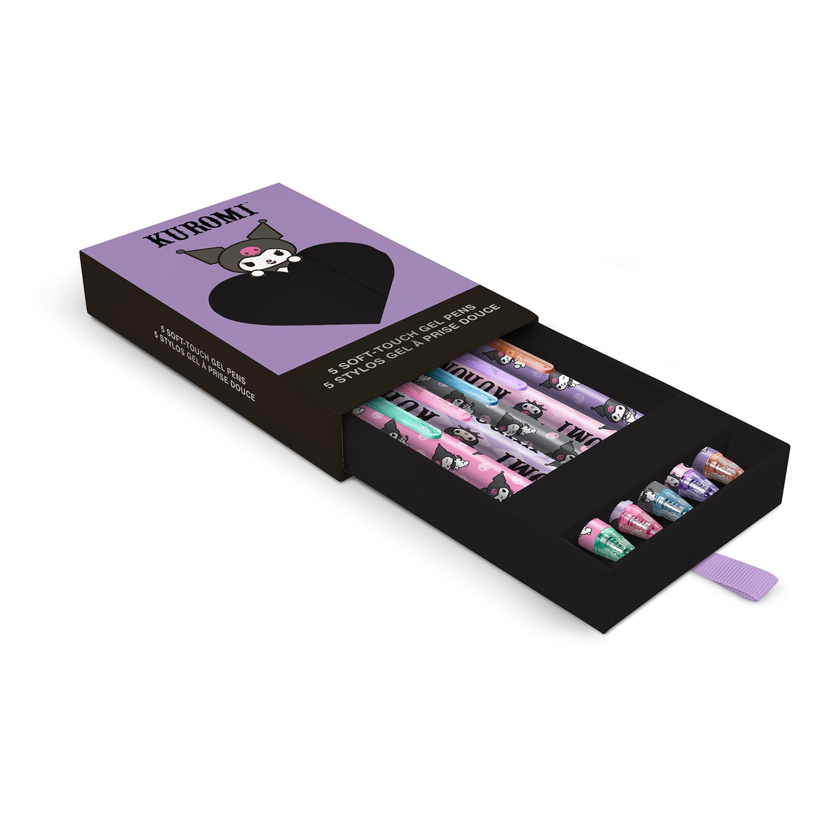 Sanrio Totally Kuromi™ Soft-Touch Gel Pen Set