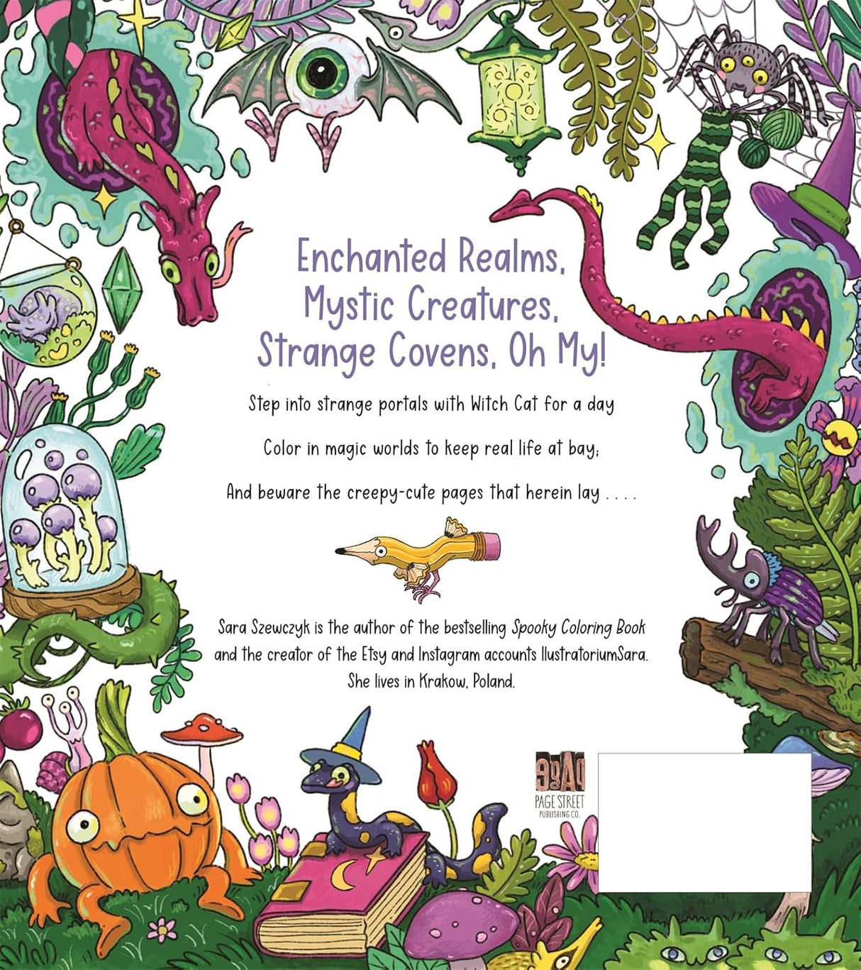 Sara Szewczyk Spooky Coloring: Adventures of Witch Cat