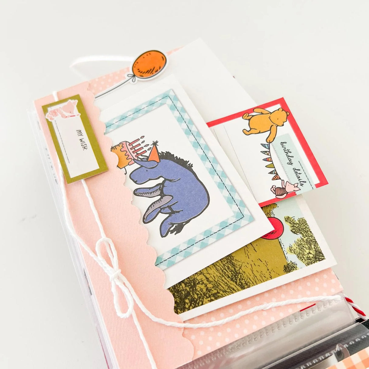 Simple Stories - Say Cheese Classic Pooh Birthday 12x12 Collection Kit