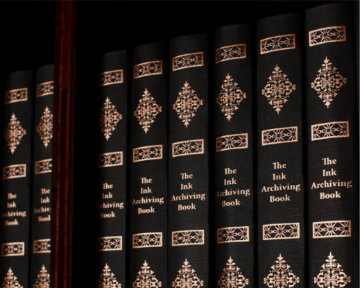 Dominant Industry Ink Archiving Book - A Log of Elixir