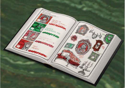 Dominant Industry Ink Archiving Book - A Log of Elixir