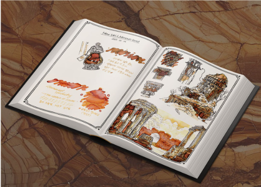 Dominant Industry Ink Archiving Book - A Log of Elixir