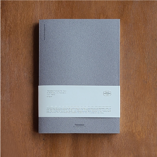 Dominant Industry Takasago Fountain Pen Notebook - A5 - Lined