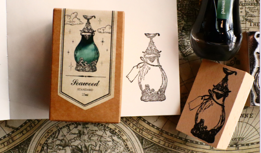 Dominant Industry Wood Stamp - A Log of Atlantis