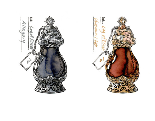 Dominant Industry Wood Stamp - A Log of Elixir