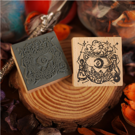 Dominant Industry/Dohwa Stationery Wood Stamp - Conjurer's Recipes