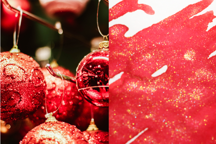 Dominant Industry Pearl Ink 25ml - Christmas Red