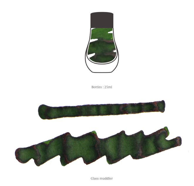 Dominant Industry Standard Ink 25ml - Leaf Green