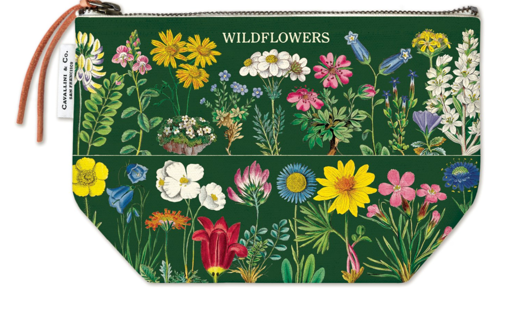Wildflowers 2 Vintage Pouch