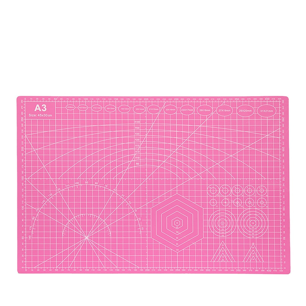 Self-Healing Cutting Mat - A3
Upgrade your crafting workspace with this durable A3 Self‑Healing Cutting Mat, designed to support all your cutting, trimming, and precision‑crafting needs. Whether you're working on scrapbooking, sewing, model building, or everyday DIY projects, this mat provides a reliable, smooth surface that protects your tools and your table.
The self‑healing surface reseals after each cut, keeping the mat looking clean and extending its lifespan. Clear grid lines help you measure, align