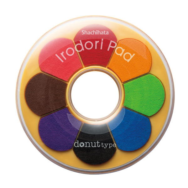 Shachihata Irodori Stamp Pad - Donut Type