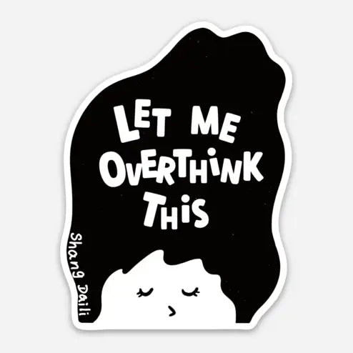 Let Me Overthink This Vinyl Sticker by ShangDaili
Only a true cat person would understand exactly how to capture a cats complex personality in a single image. ShangDaili is the perfect artist to represent all cat lovers with their wonderful art!