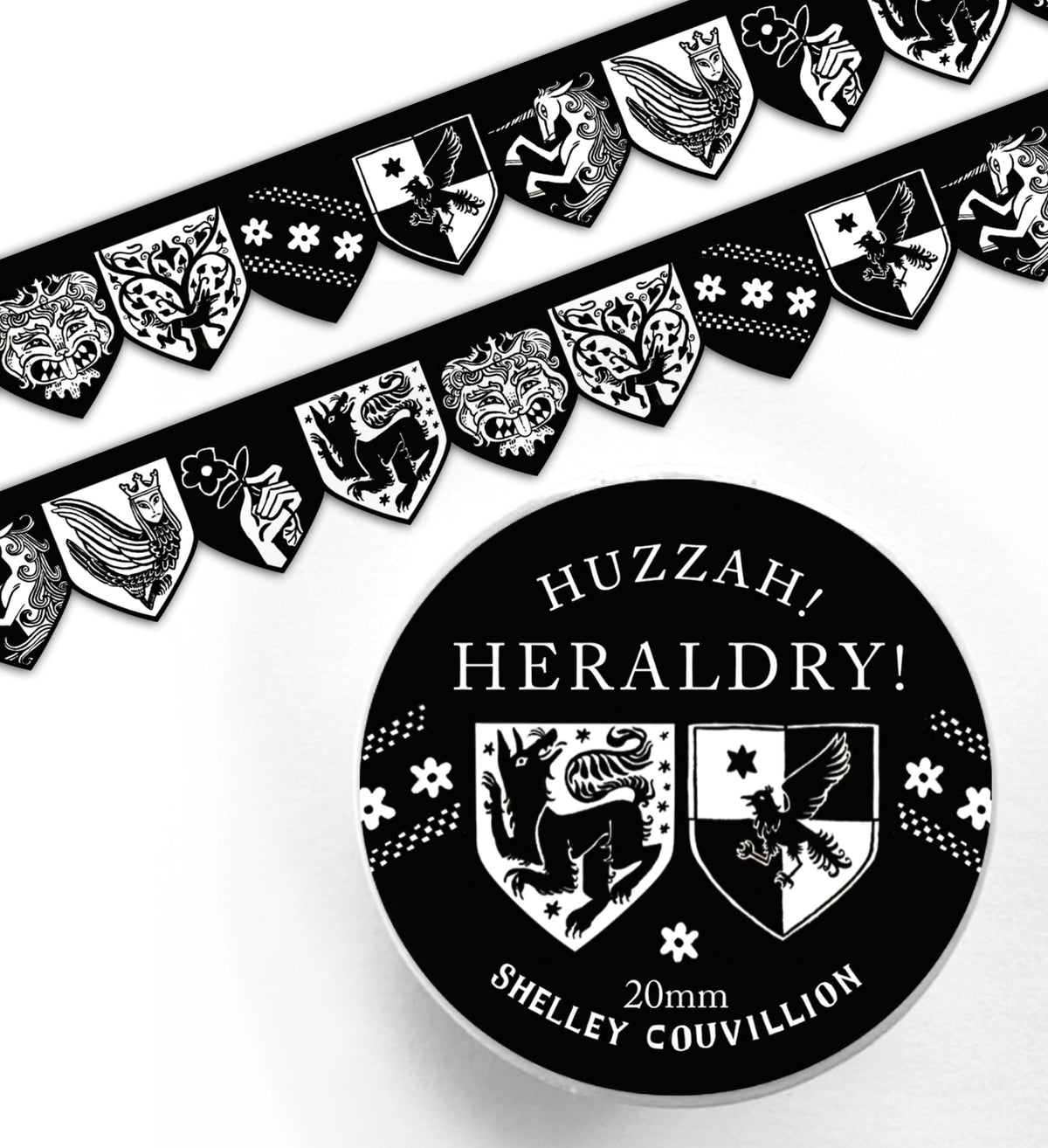 π°β¨ Huzzah! Heraldry! Washi Tape!