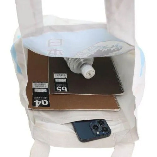 Great Wave Shiba Tote Bag